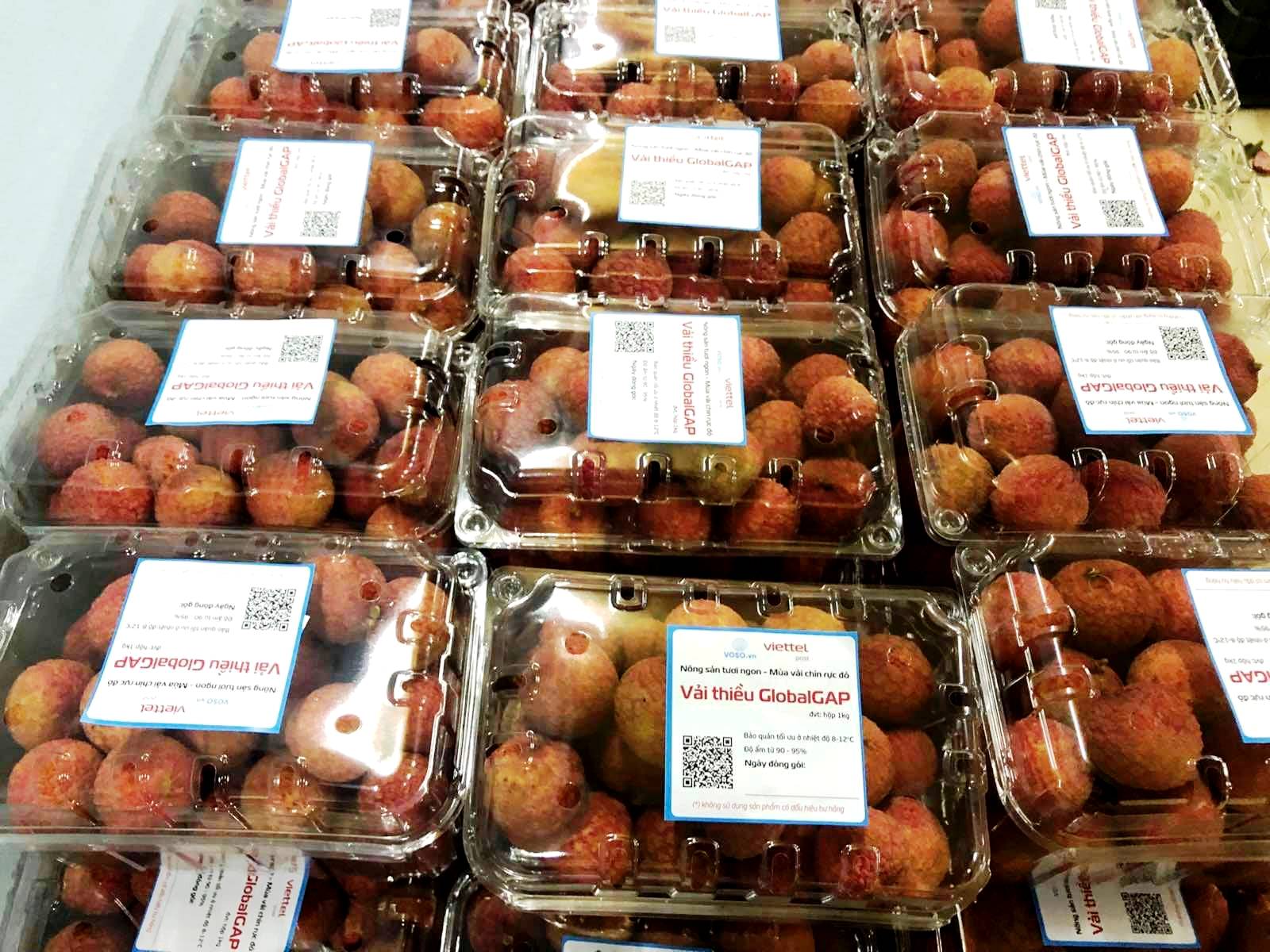 Người tiêu dùng châu Âu có thể mua vải thiều Việt Nam qua mạng, nhận hàng sau 4-5 ngày